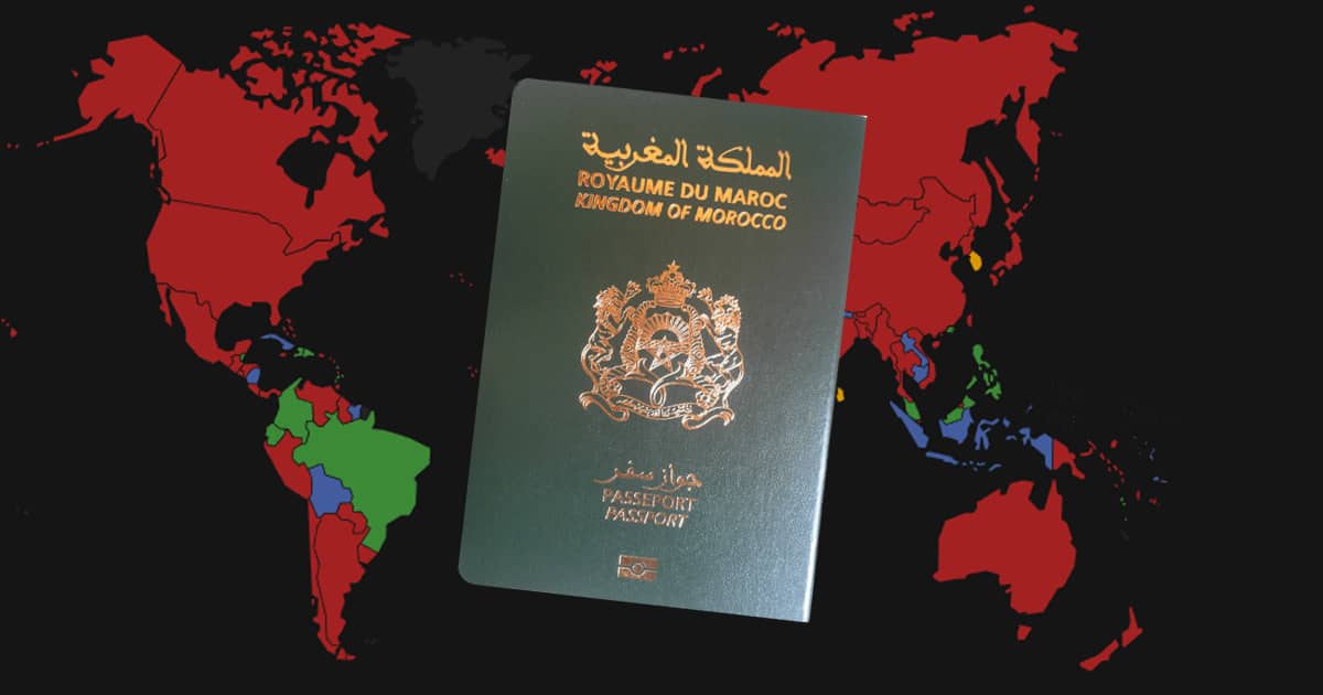 دول بدون فيزا للمغاربة